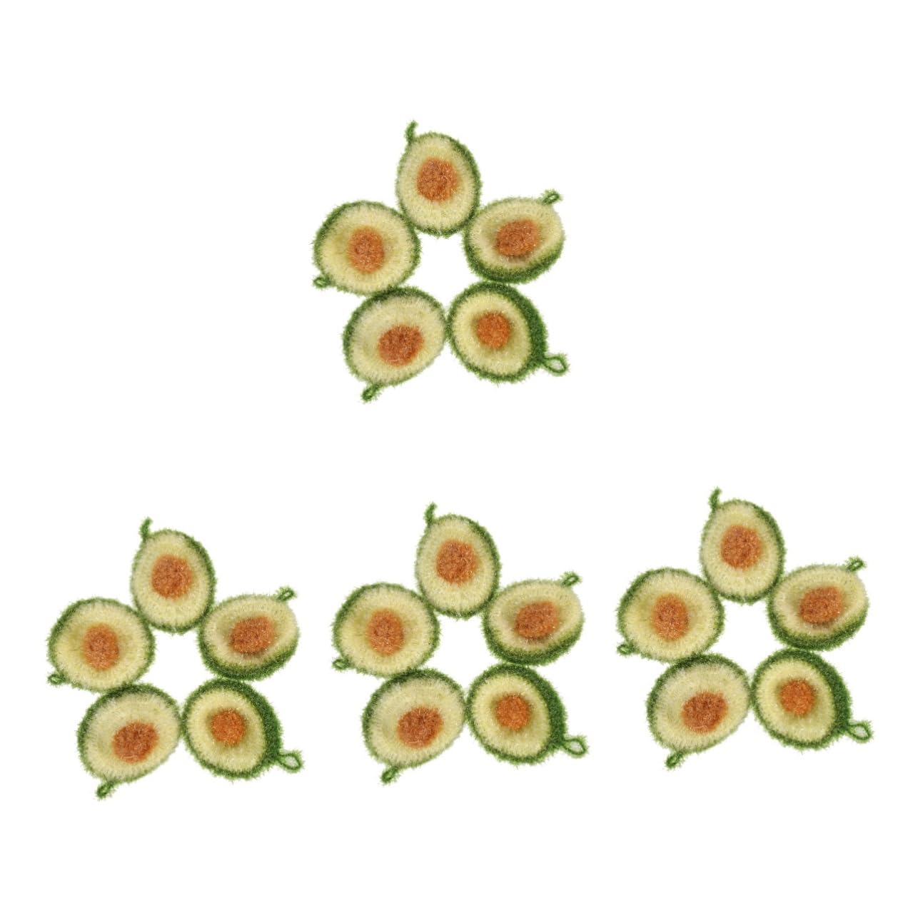 Esponja para fregar de cocina con diseño de aguacate PRETYZOOM para limpiar tu vajilla diaria