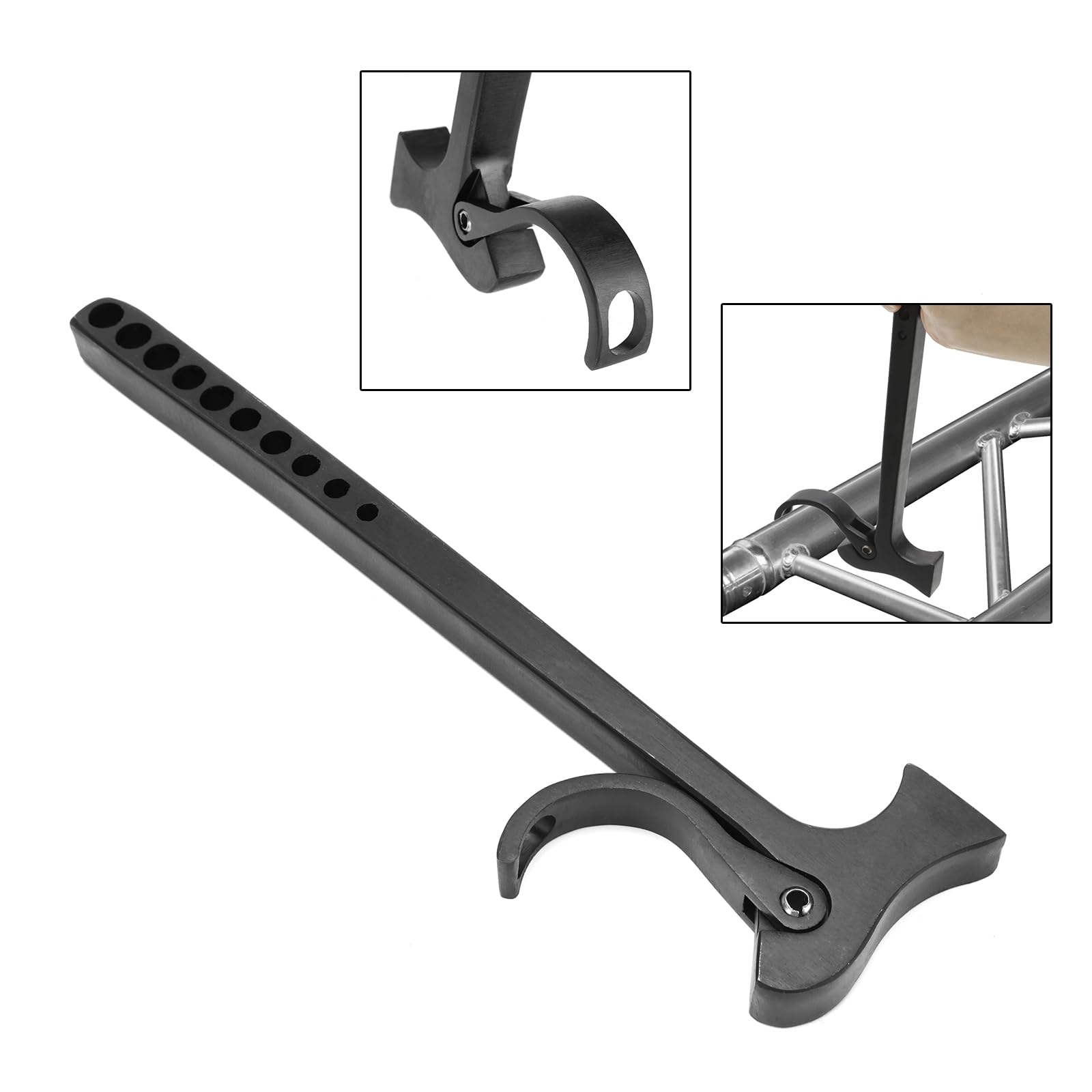 Topteng Hammer of Truss Stage Alluminio, Nero Stage Spigot Lighing Truss Hammer Truss Pin Remover Per Global F34 Tru Global Truss Strumenti di rimozione e installazione