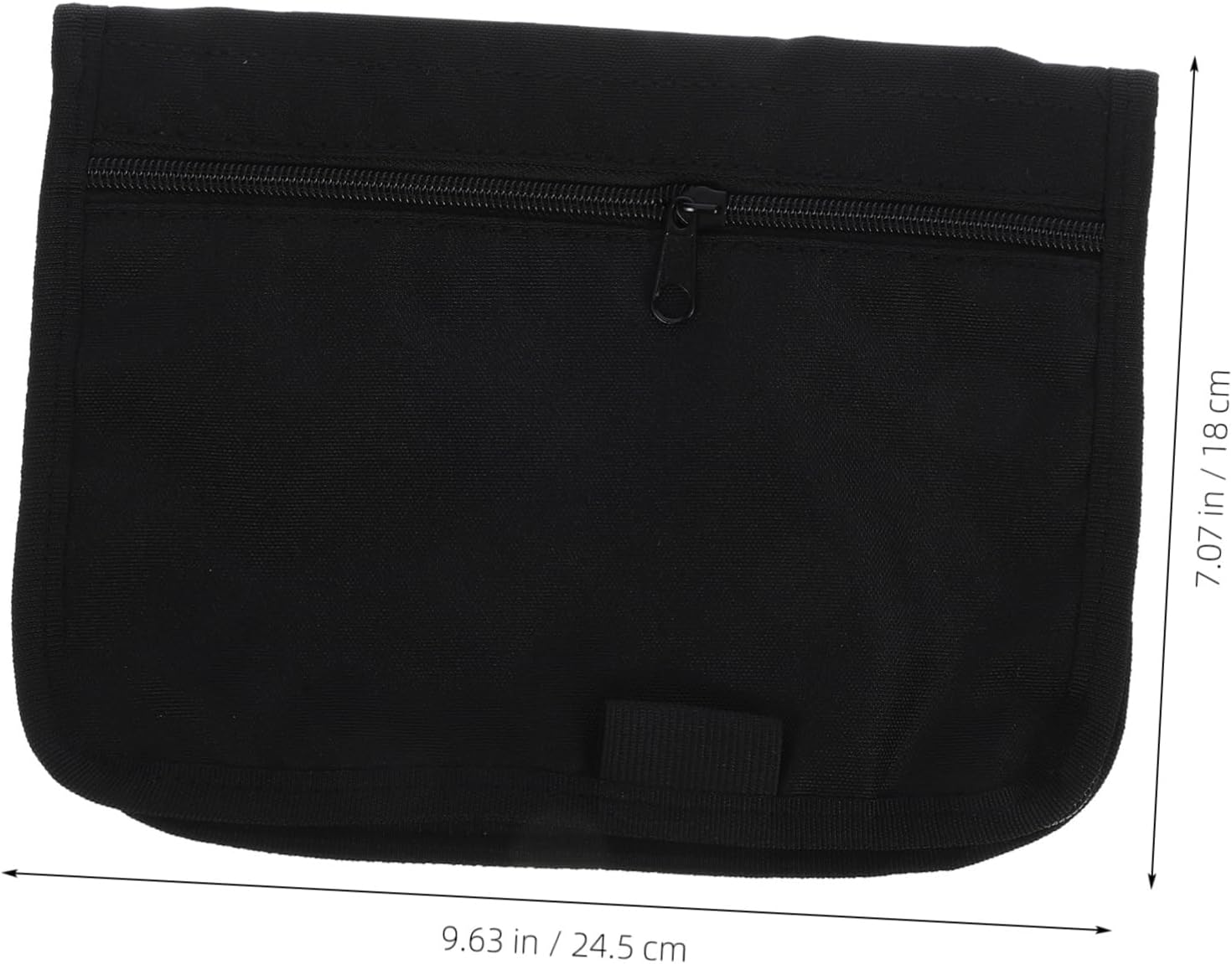 Amosfun Car Owners Manual Storage Holder Portable File Organizer Bag Compact Multifunctional Car Pouch Organizer for Important Documents Registration Cards and Black Oxford