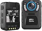 CammPro 128GB Body Worn Camera C3 Advanced Video Coding 12 Hours Recording Ultralight 1440P HD Video Body Camera, Night Vision, Premium Surveillance Pocket Wearable Camera Recorder