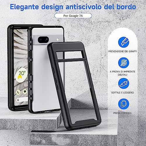 Seacosmo Cover Google Pixel 7A, 360 Gradi Rugged