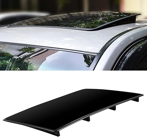 Cubierta universal para techo corredizo para automóvil, deflector de viento, aislante de ventilación con superficie aislante impermeable, visera