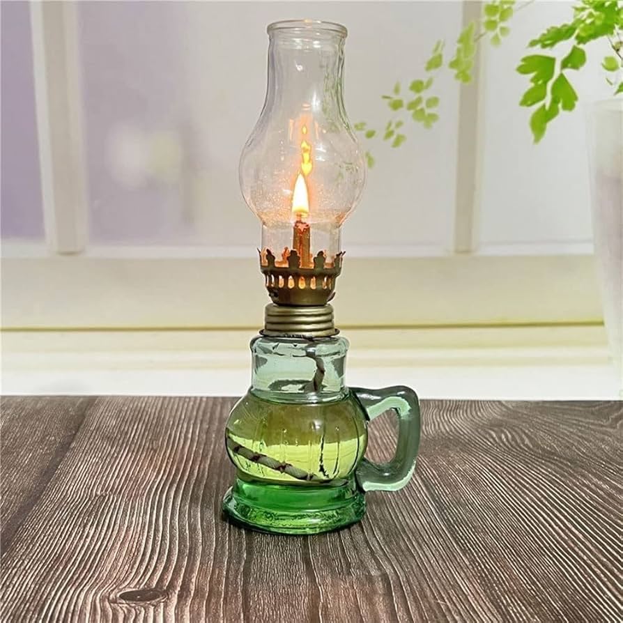 Amazon.co.jp : 屋内用オイルランプ ランタン レトロ灯油ランプ