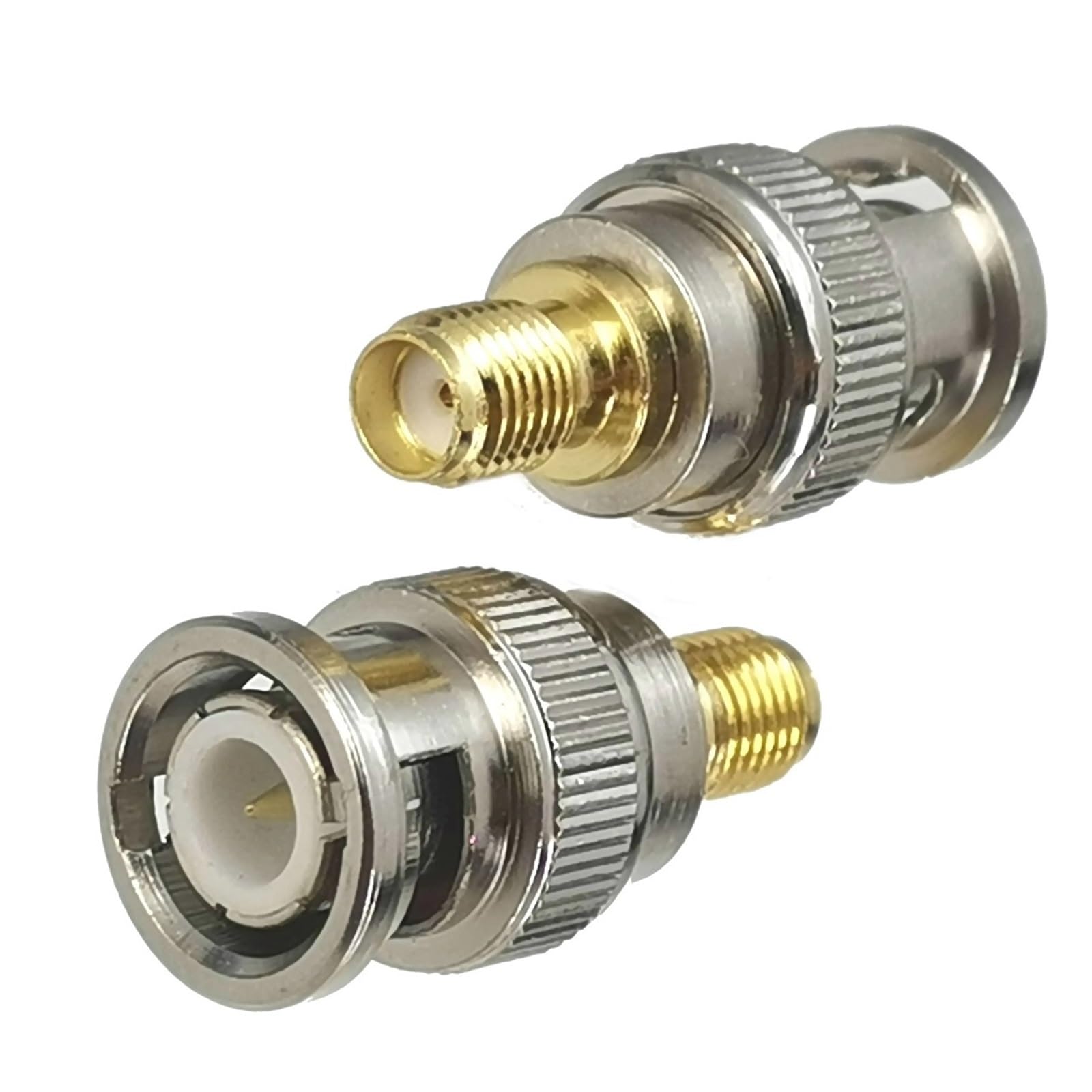 MXXDMOPD 1pcs Connector Adapter SMA Female Jack to BNC Male Plug RF Coaxial Converter Straight