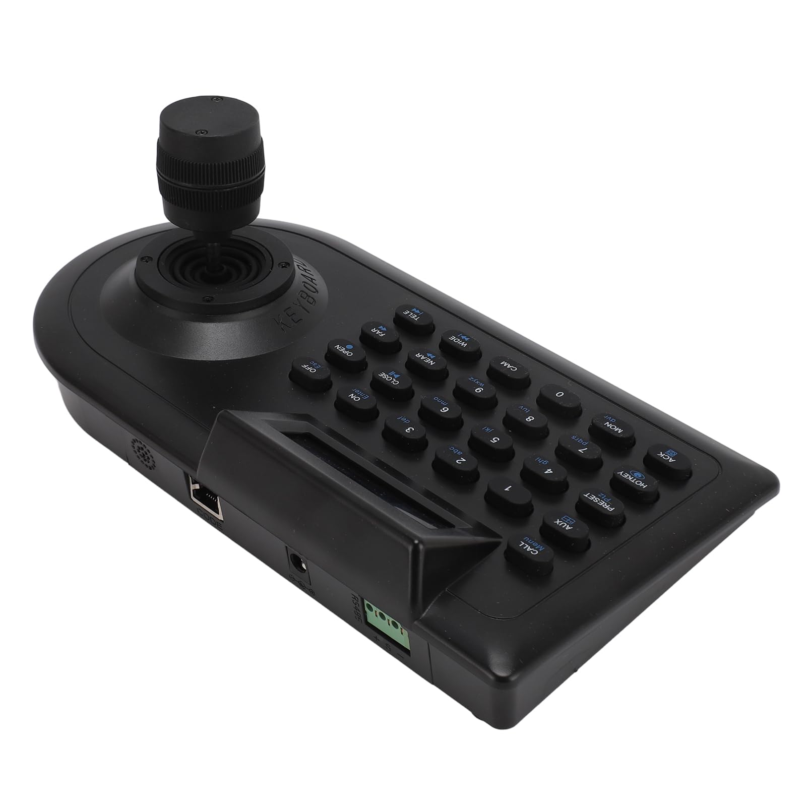 Jectse Controller Joystick Telecamera PTZ, Tastiera Controller Telecamera Dome IP Poe con Joystick 3D, 232 /per PELCO-D/per PELCO-P/AD, per Il Controllo di 32 DVR NVR 256 (Spina