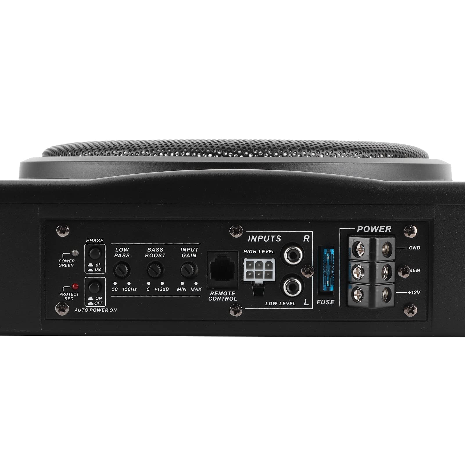 Buy Car Under‑Seat Subwoofer, Car Amplifier Active Subwoofer Enclosure