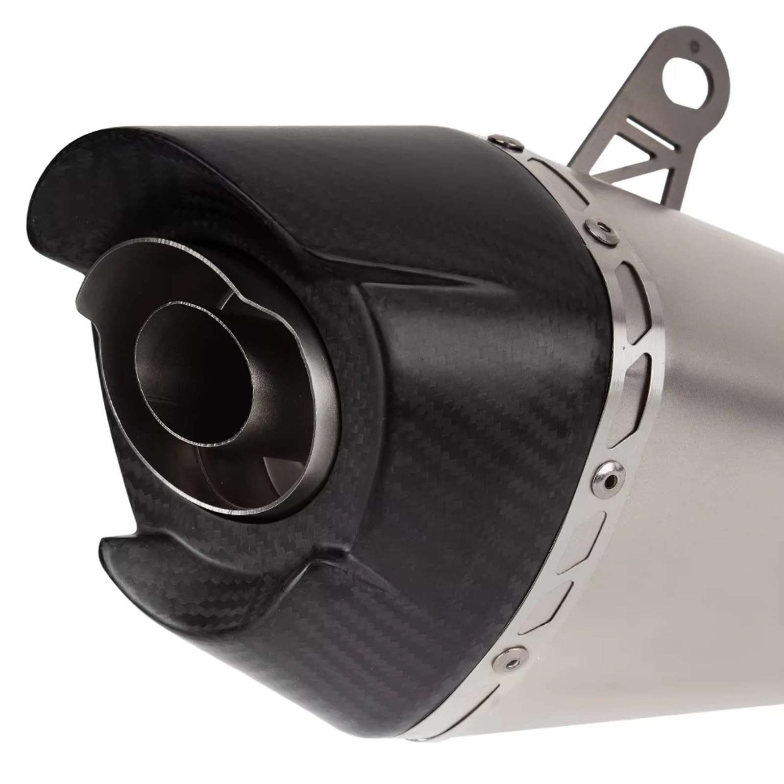 Per NSS750 Per Forza 750 2017-2024 Tubo Di Scarico Moto Slip On Silenziatore In Carbonio DB Killer Parti Kit Tubo Set