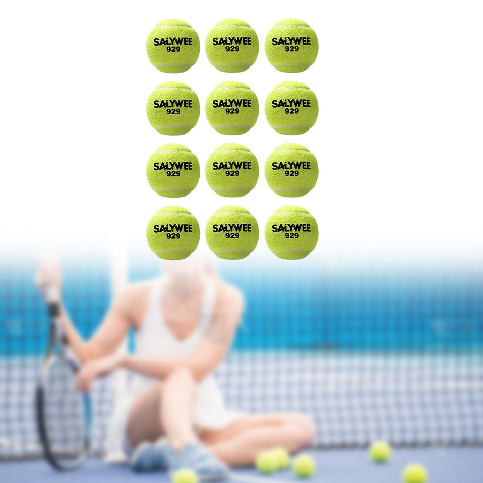 RNXRZANK 12 Pack of Training Tennis Balls for Dogs and Beach Use