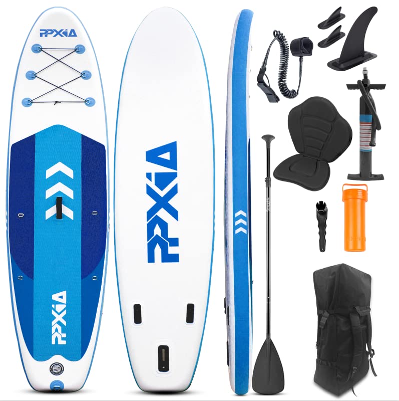 SUP Board, Aufblasbares Stand Up Paddling Board Set Breites Stabiles Design...