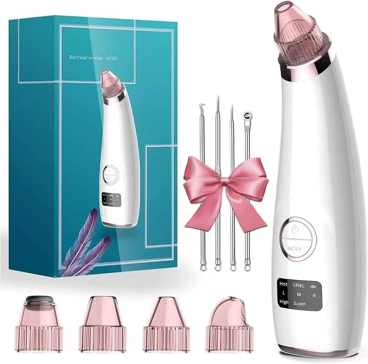 Blackhead Remover Vacuum, Rechargeable Pore Cleaner