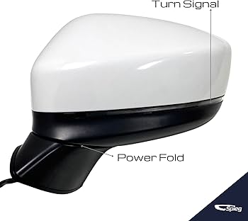 Spieg Driver Side Mirror for Mazda CX-5 2017-2024 | Left Side View