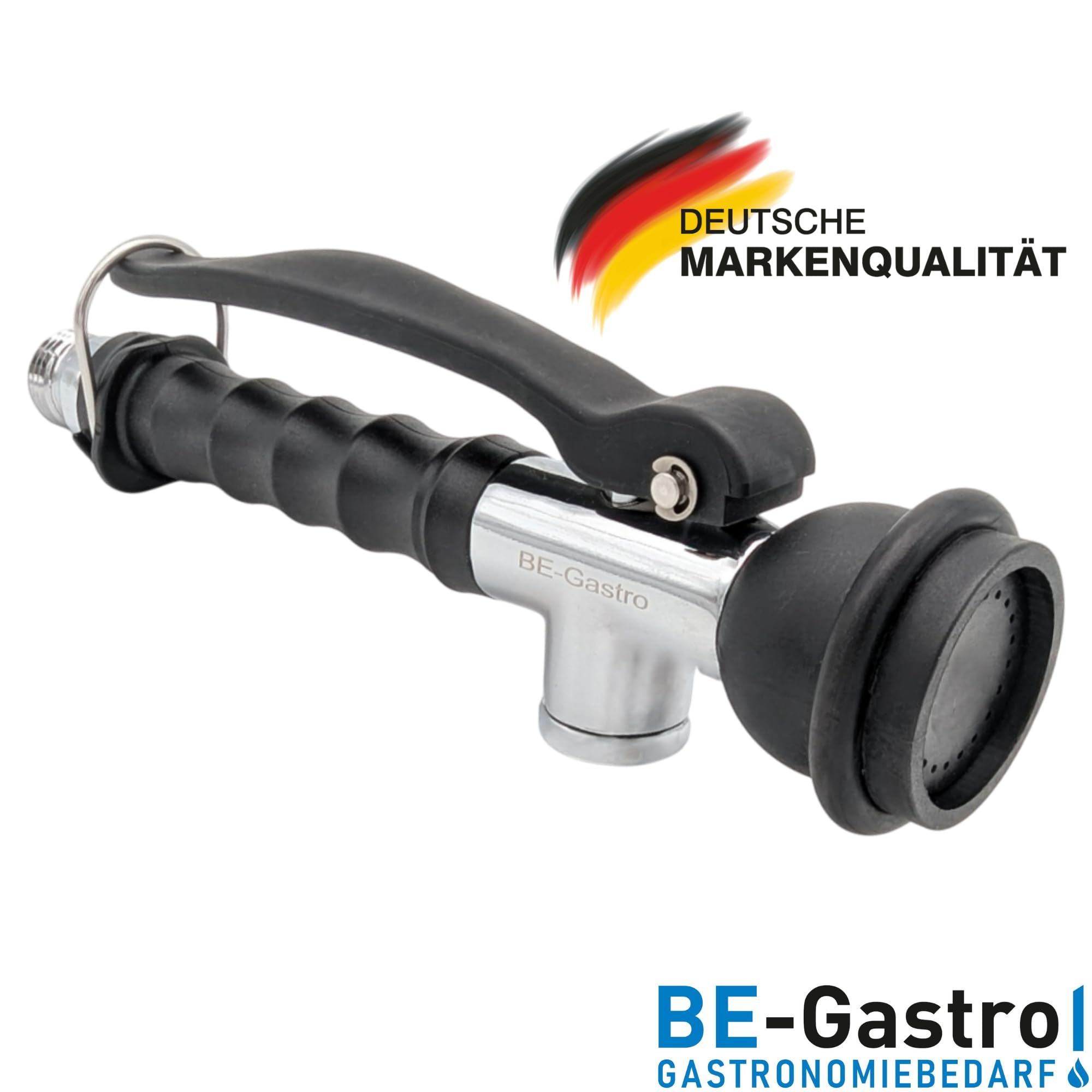 BE-GASTRO® I Profi Gastro ECO-Line - Alcachofa de ducha (1/2 pulgadas, acero inoxidable, repuesto para ducha y gastroductora)