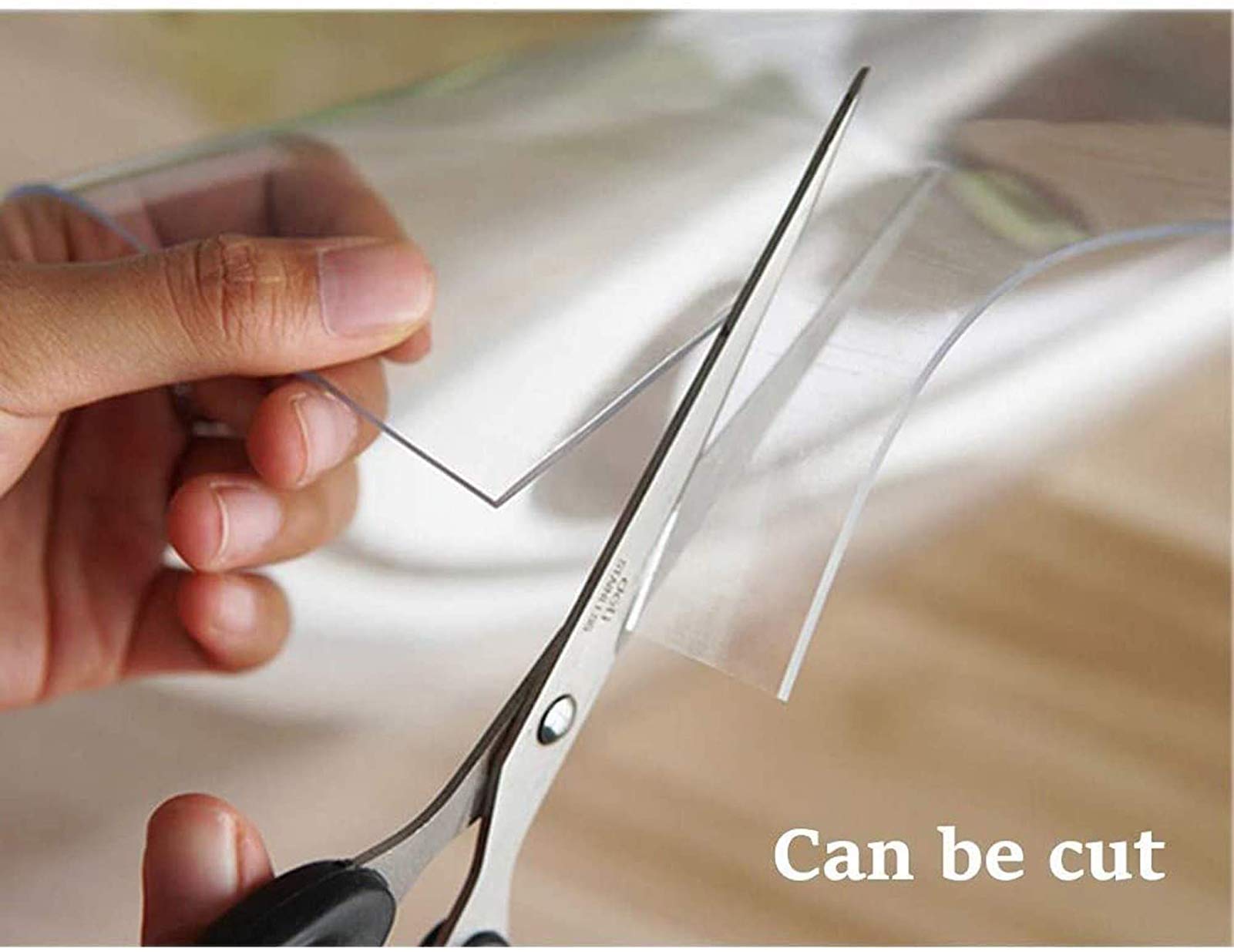 Bodenschutzmatte Transparent, 0.5mm Transparente Hochglanz Schutzfolie, Tischdecke Tischfolie Schutzfolie, für Harte Böden Eco-Friendly Series Stuhl Bodenschutz(0.5mm120x150cm/47.24x59.06in)