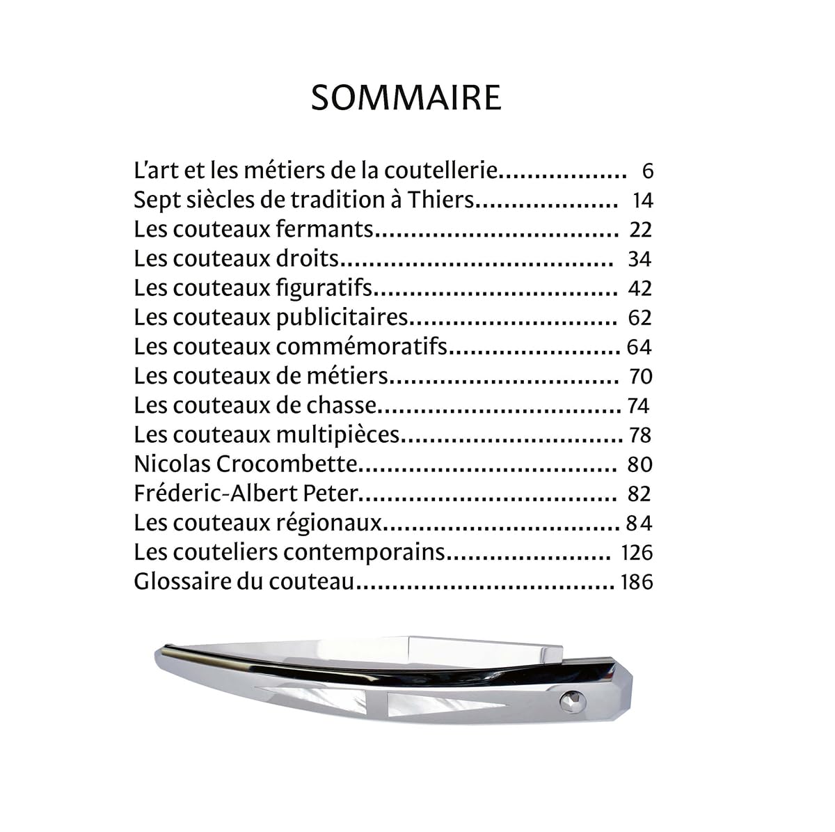 L'univers des couteaux