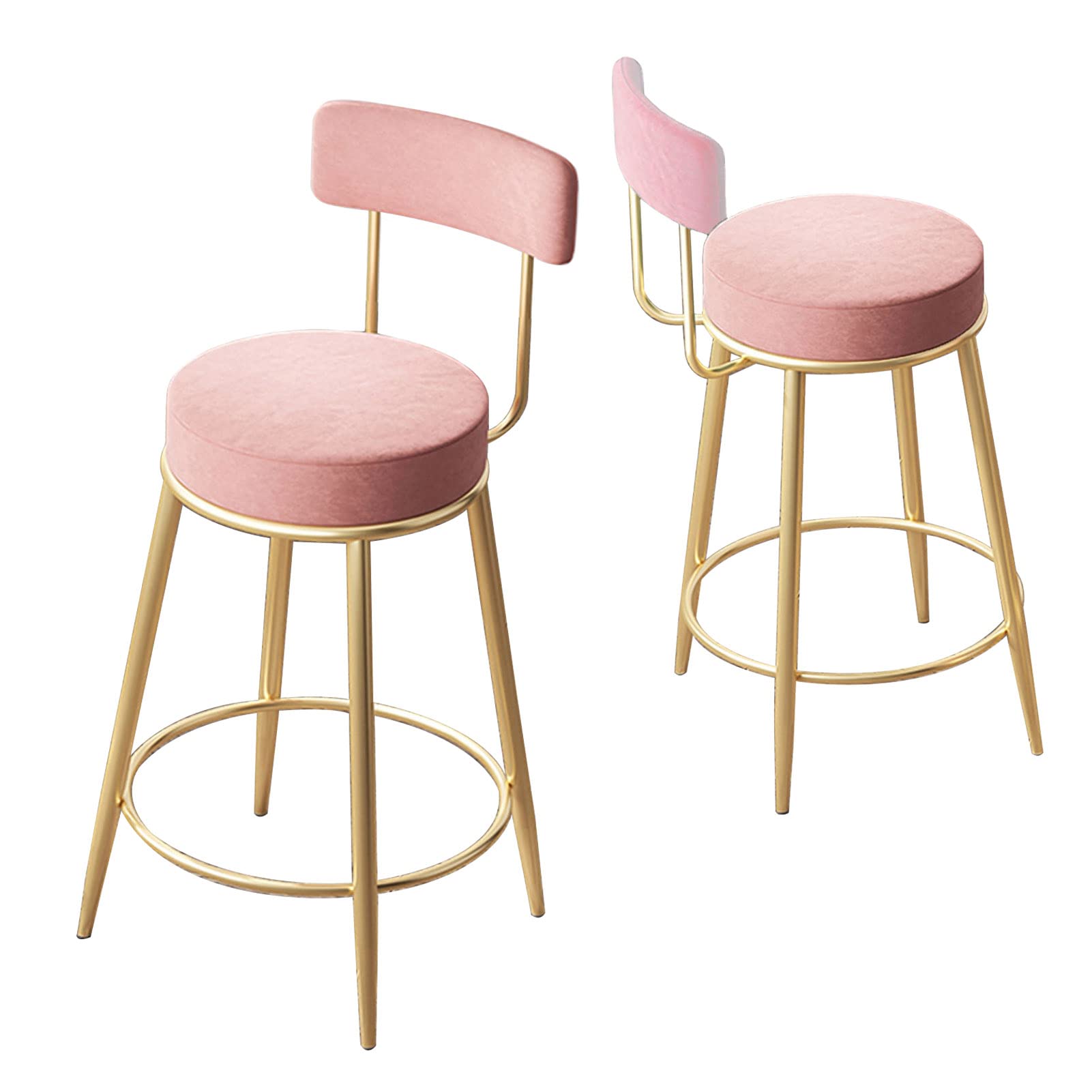 Tabourets hauts de cuisine en velours pour créer un espace pub convivial et moderne à la maison