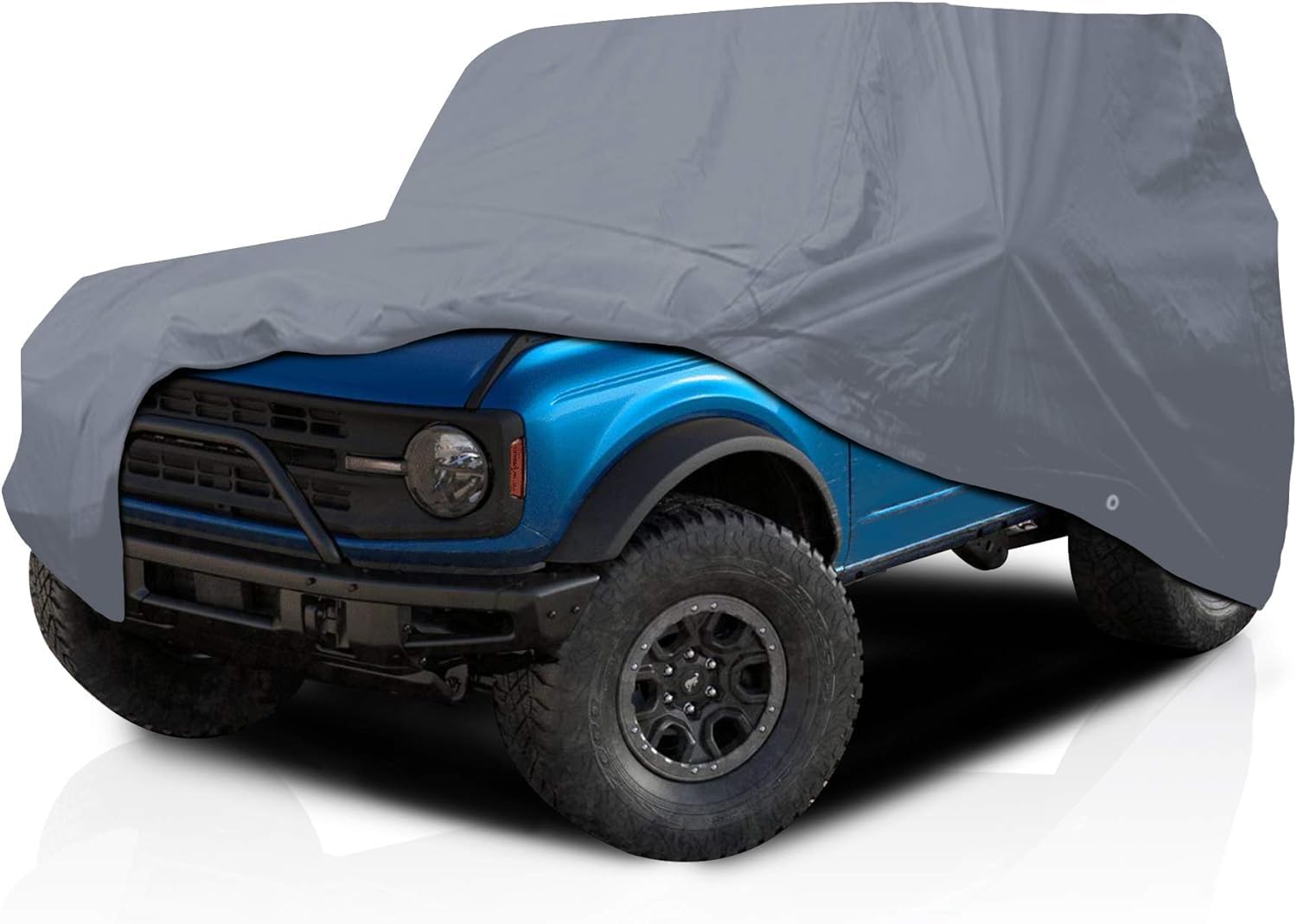 5 Layer Car Cover – for International Scout II 1972-1980 SUV 2-Door Semi Custom Fit Waterproof Full Coverage Rain Snow All Weather Windproof Dust Scratch Resistant Outdoor Automobile