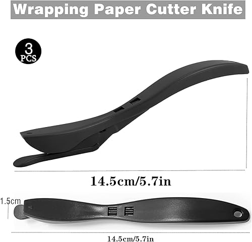 Miniatura 2 de YVPSI VinyPack - Cortador de papel de regalo, cortador de papel de envoltura de seguridad VinyPack, cortador de película de vinilo, herramienta de