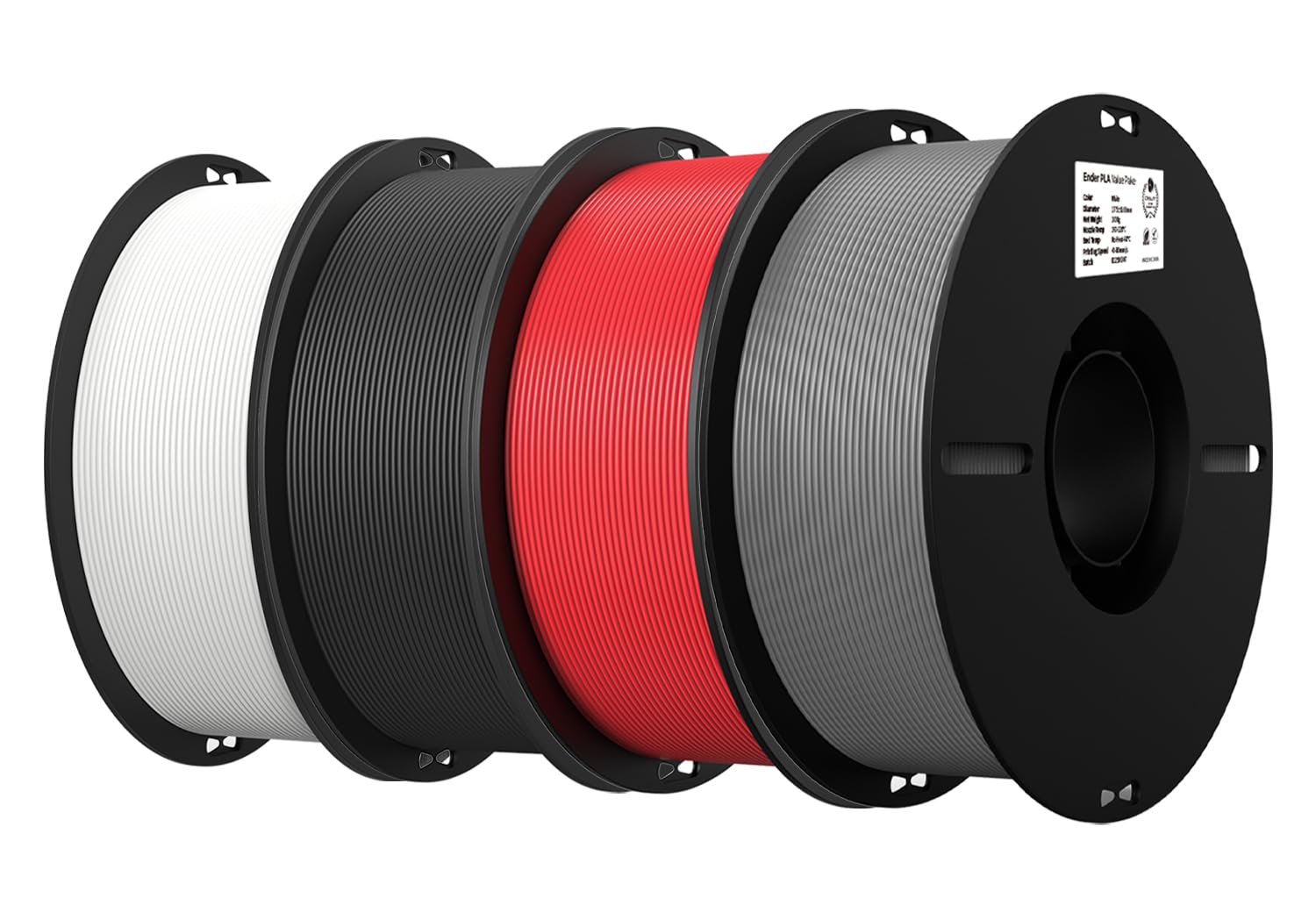 Creality PLA Filament 2KG Bundle - Smooth 3D Printing -10 Creality PLA Filament 2KG Bundle - Smooth 3D Printing -10