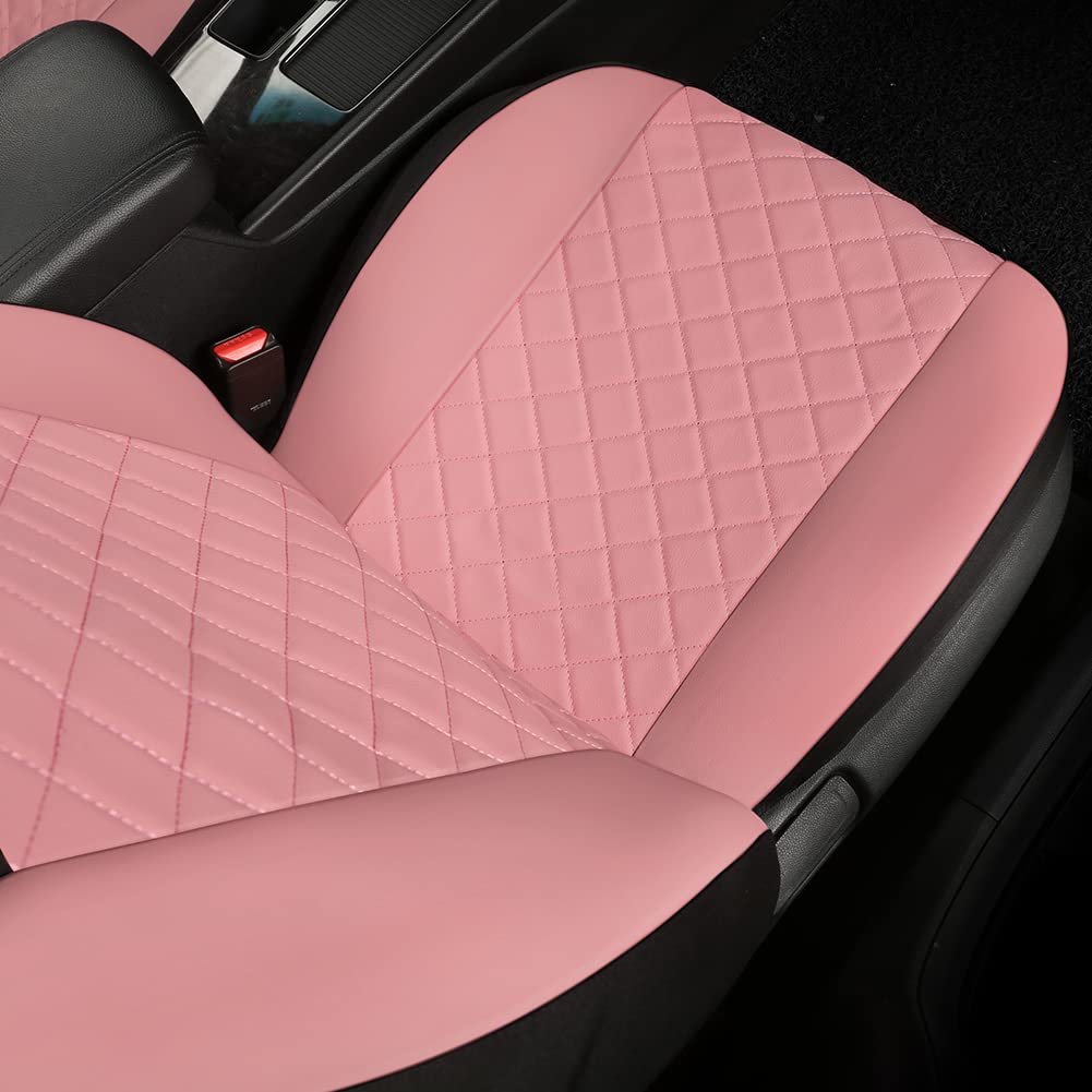 Paire Housses De Siège Avant Saturn Voiture Universel Airbag Noir Bleu