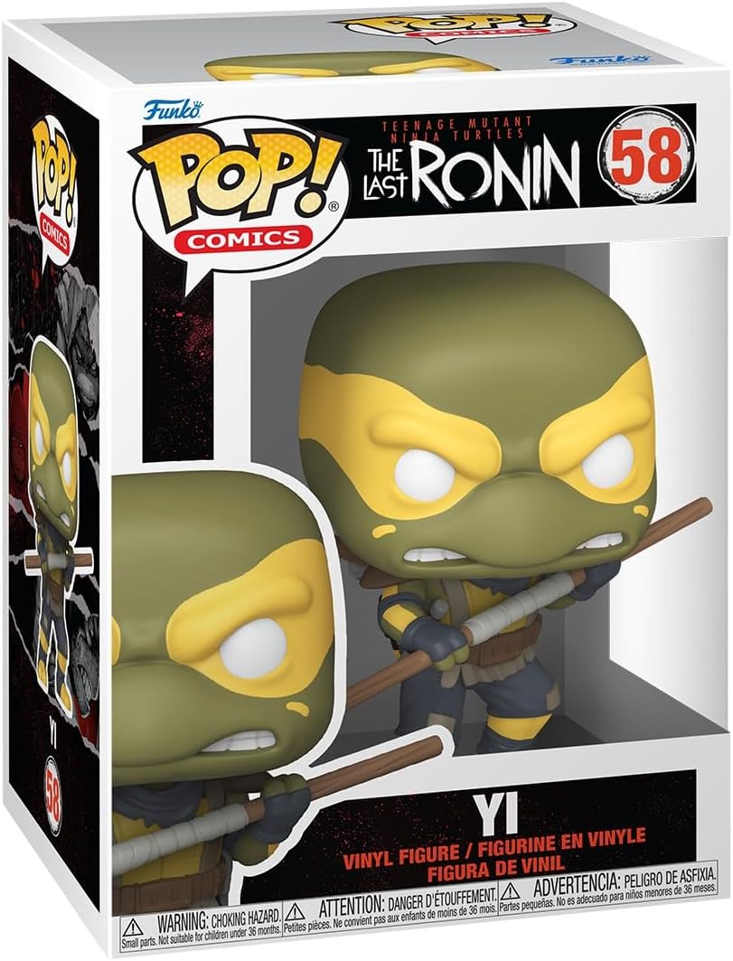 Funko Pop! Comics: Teenage Mutant Ninja Turtles (TMNT) - Yi - Collectable Vinyl Figure - Gift Idea - Official Merchandise - Toys for Kids & Adults - Cartoon Fans - Model Figure for Collectors