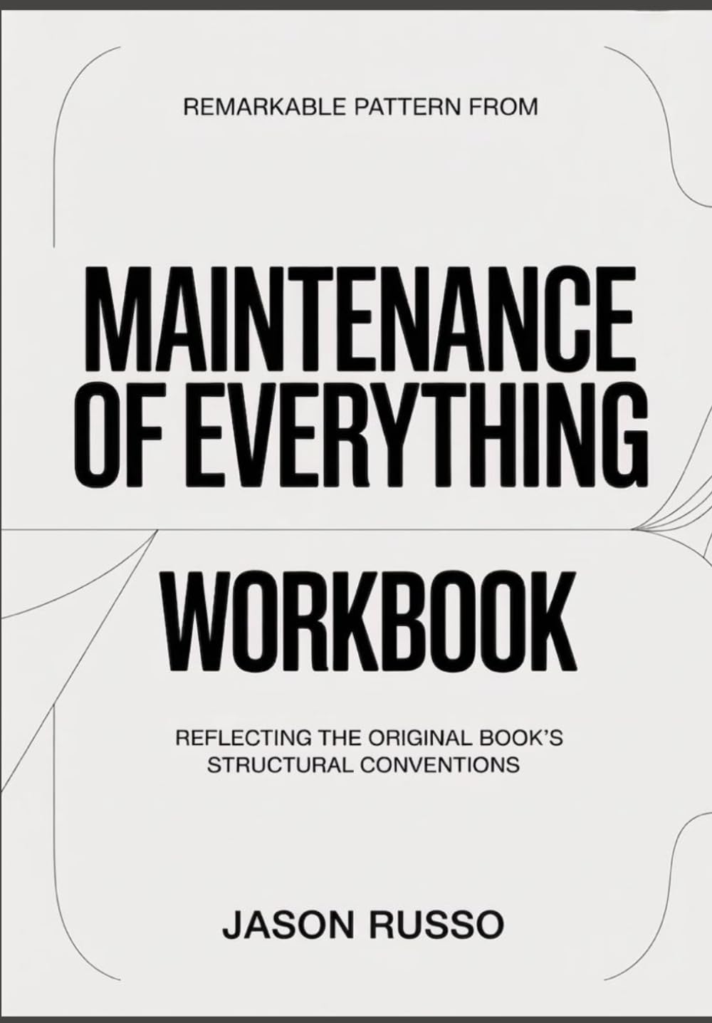 Remarkable pattern from Maintenance of everything: Aligned with the original book’s stylistic pattern