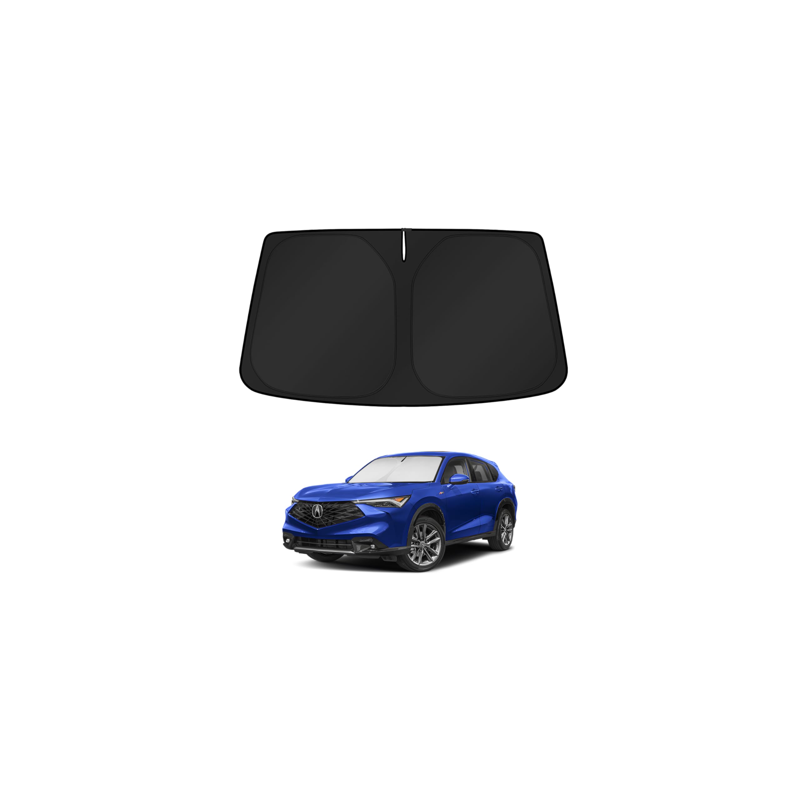 KUST Windshield Sun Shade for 2025 2026 Acura ADX Window Accessories Shade Sun Visor Cover Foldable Block UV Rays