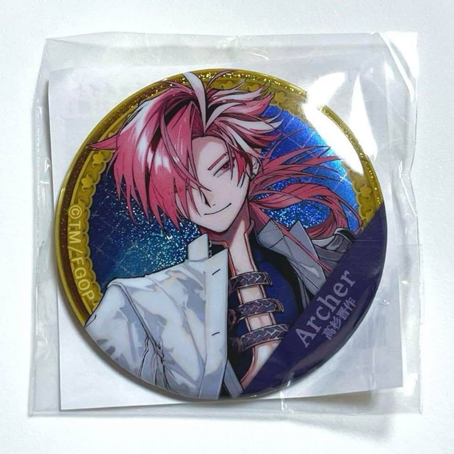 fgo ガチャメイトホログラム缶バッジセット高杉晋作①