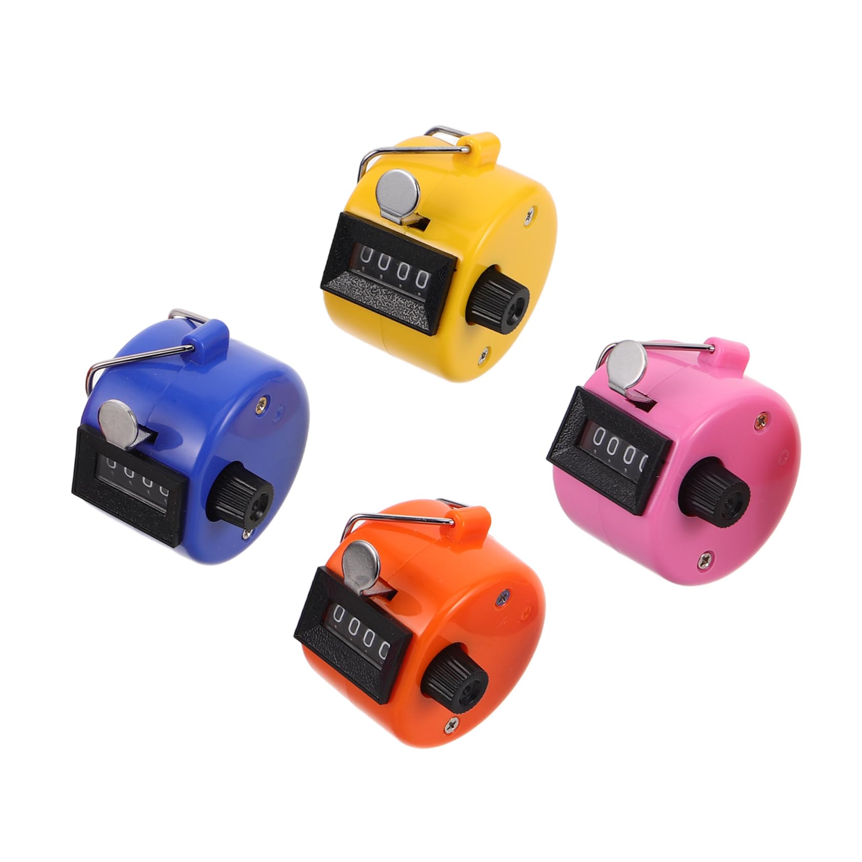 BRIGHTFUFU Pcs Handheld Tally Counter Finger Clicker Counters for Sports Office School Event Digital Tally Clicker Device