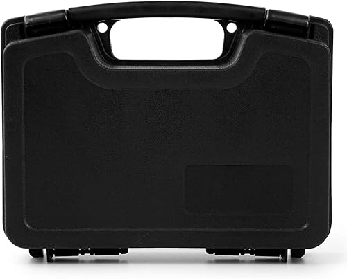 Miniatura 3 de VicBre Estuche rígido para pistola para pistolas, 10.2 x 8 x 3.2 pulgadas, caja de pistola de mano duradera con insertos de espuma para pistolas