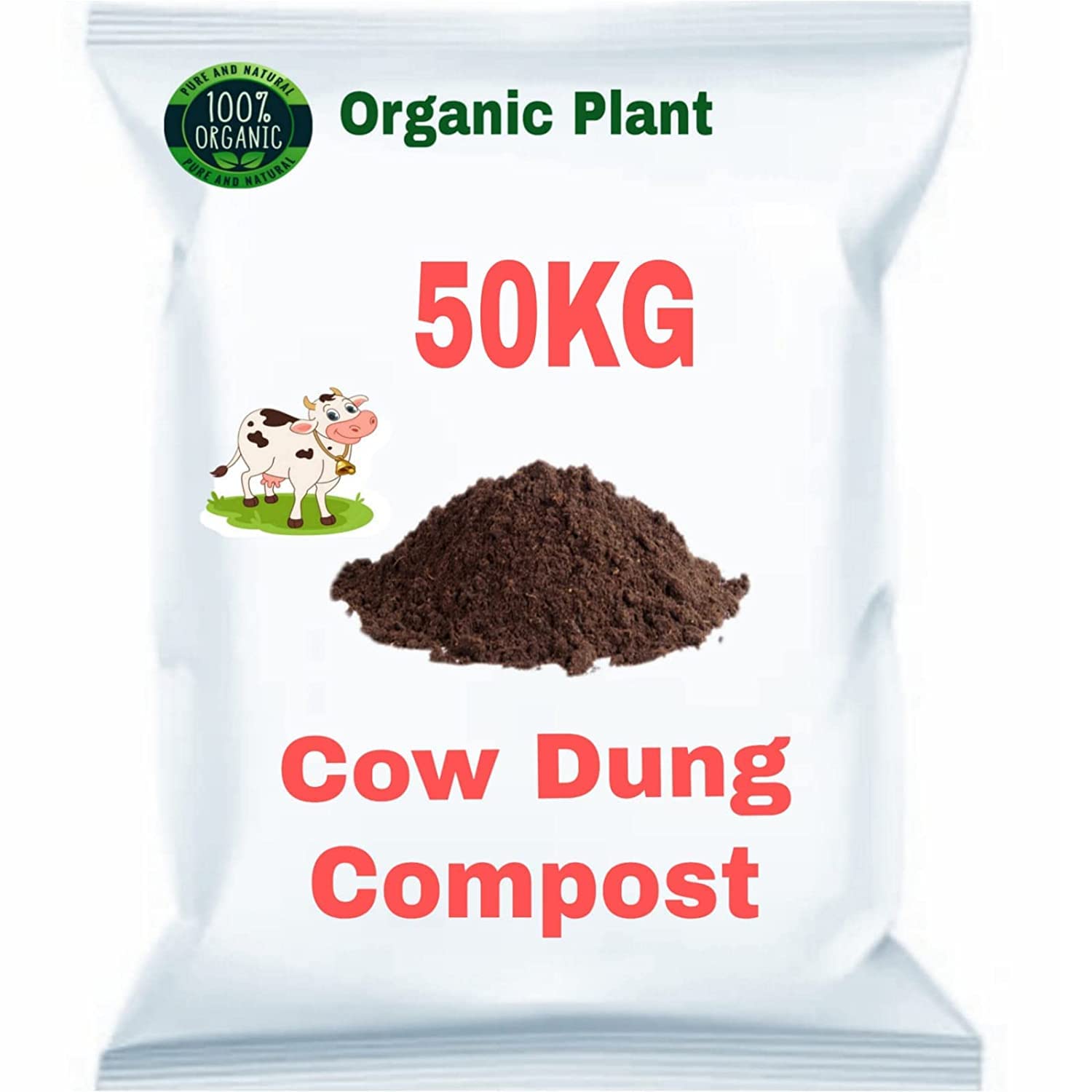 ORGANIC PLANT Cow Dung fertilizers for Plants (50kg) (B0B56DKX26) Amazon Price History, Amazon Price Tracker