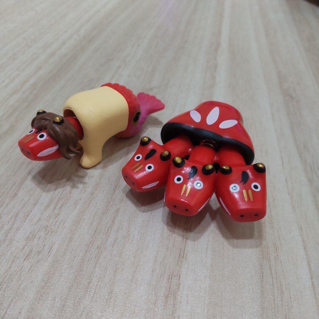 Amazon | 神獣ベコ レア ケルベロス 人魚 赤べこ ガチャ マスコット