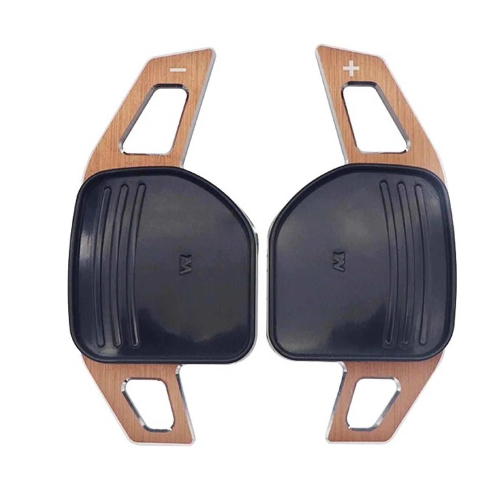 Xxiucj Brown Car Paddle Shifter Extensions For A1 For A3 For A4 For A5 For A6 For A7 For A8 For Q5 For Q7 For Tt For R8 2012 Car Steering Wheel Shift Paddles(Brown)