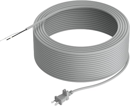 36ft Power Cord for Shark Vacuum Cleaner Replacement - Compatible with Navigator Lift-Away Pro, Rotator Upright Models Including NV355, NV356, NV500, NV501-2 Prong Replacement Vacuum Power Cord