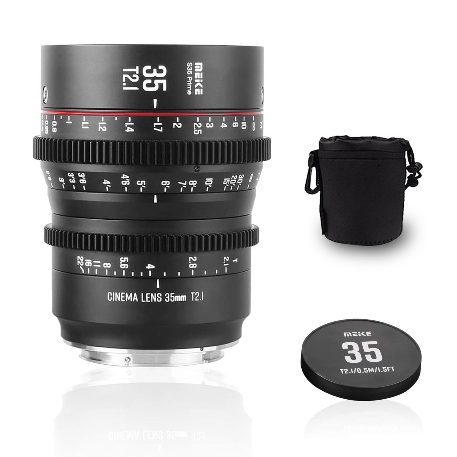 レンズ(単焦点) Meike Super 35 Prime Cinema Lens レンズ(単焦点) Meike Super 35 Prime Cinema Lens Meike 35mm T2.1