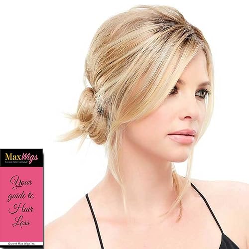 Miniatura 2 de easiHair EasiFringe HD Bangs Color 633 Raspberry Twist Hairpieces Face Framing 8-12 pulgadas Length Clip Heat Friendly 1 pieza Monofilamento 6.25 x