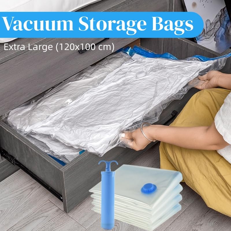 Bolsas de vacío para ropa de cama edredones y chaquetas reutilizables 3