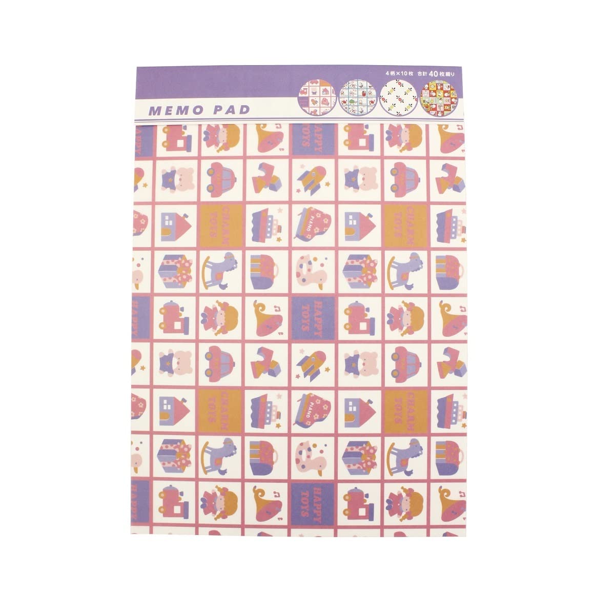 Amazon.co.jp: シモジマ[メモ帳]アソート A4 メモパッド/B ファンシー