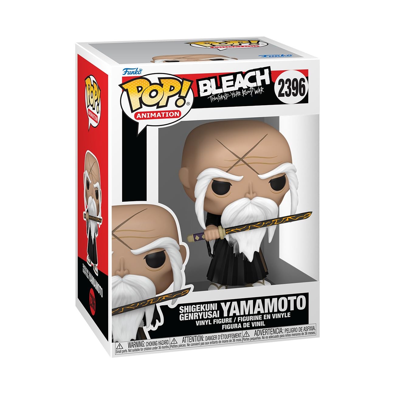 Funko Pop! Animation: Bleach Thousand Year Blood War - Yamamoto- Collectable Vinyl Figure - Gift Idea - Official Merchandise - Toys for Kids & Adults - Anime Fans - Model Figure for Collectors