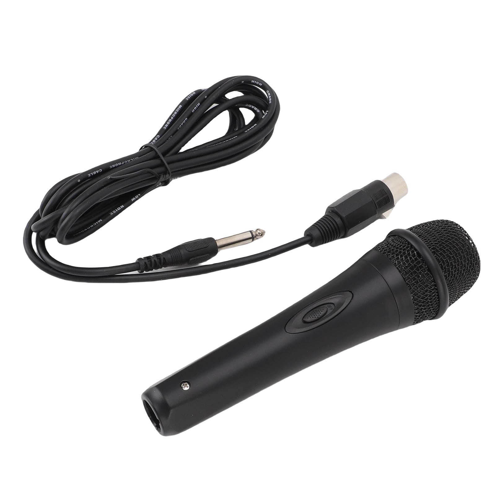 Ymiko Dynamic Wired Handheld Mic Cardioid Microphone for Singing Parties Karaoke Outdoor Activities