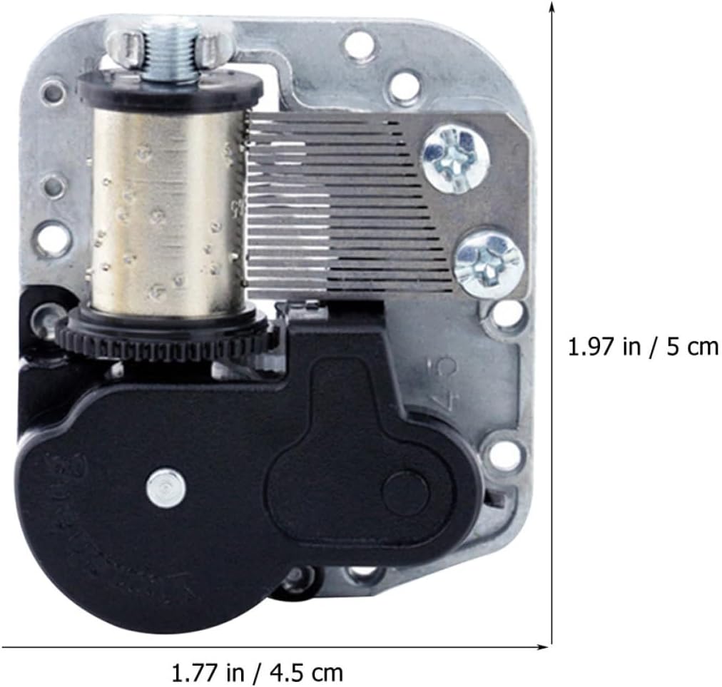 PRETYZOOM Box Music Box Movement Sports Accessories Clockwork Music Castle in The Sky Clockwork Movement Clockwork Mechanism Replacement image 2