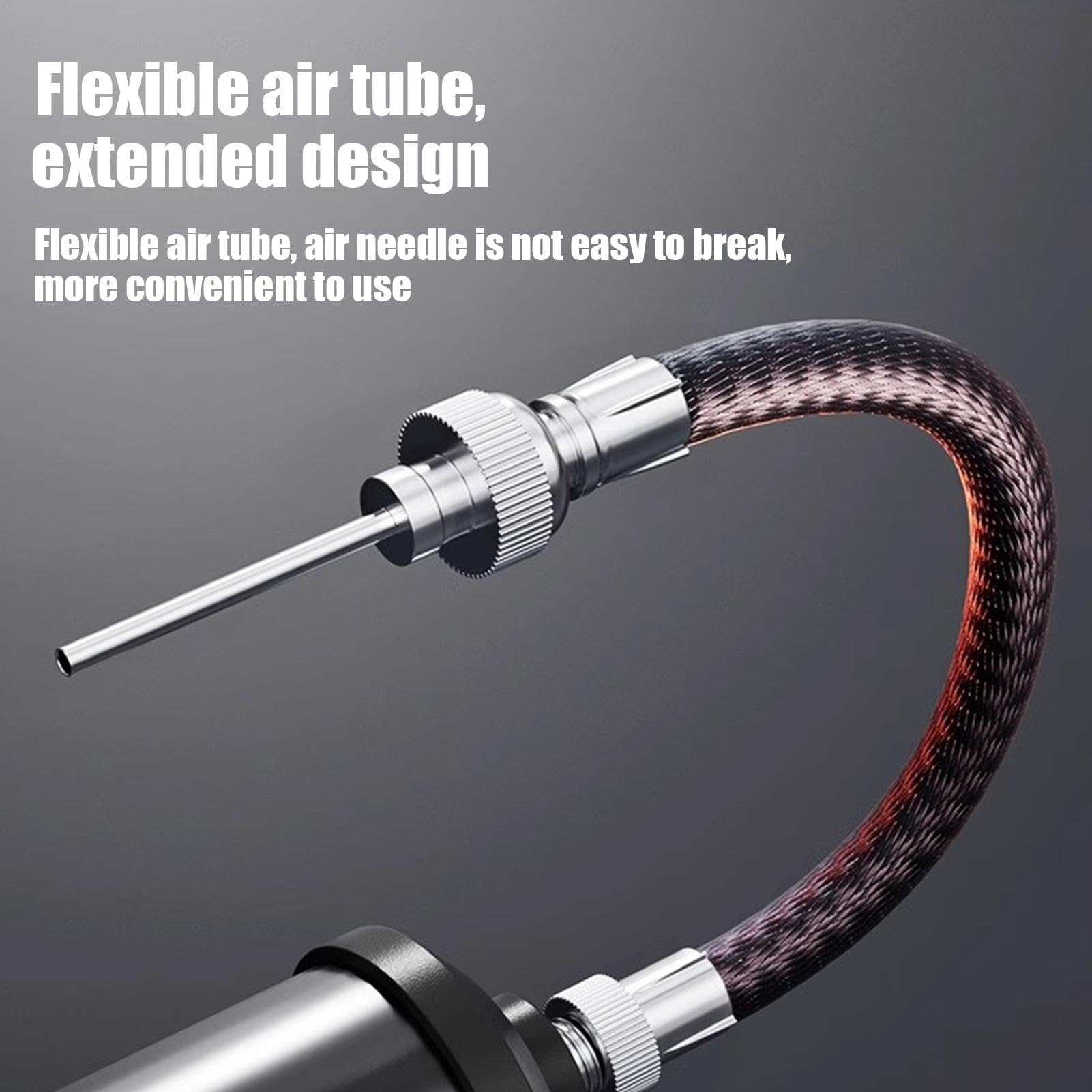 Basketball Pump - Soccer Ball Inflator | Air Pump for Basketball | Basketball Air Pump with Needle | Portable Sports Pump | Hand Pump for All Sport Balls, Volleyball, Basketball, Football & Soccer