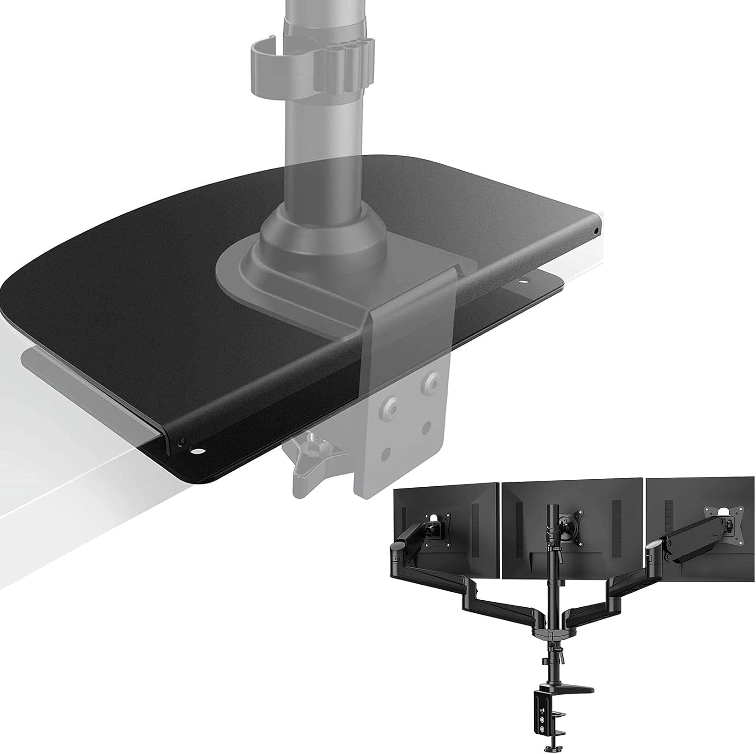 HUANUO Steel Monitor Mount Reinforcement Plate and HUANUO