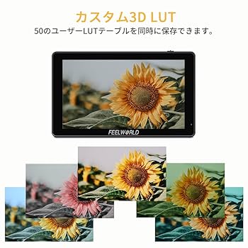 Amazon | FEELWORLD LUT5 5.5インチHDR/3D LUTカメラモニター