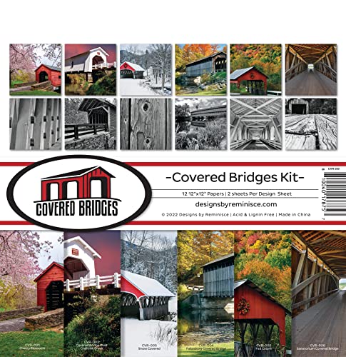 Kit de collection de scrapbooking Coverbridges Reminisce pour loisirs créatifs complet
