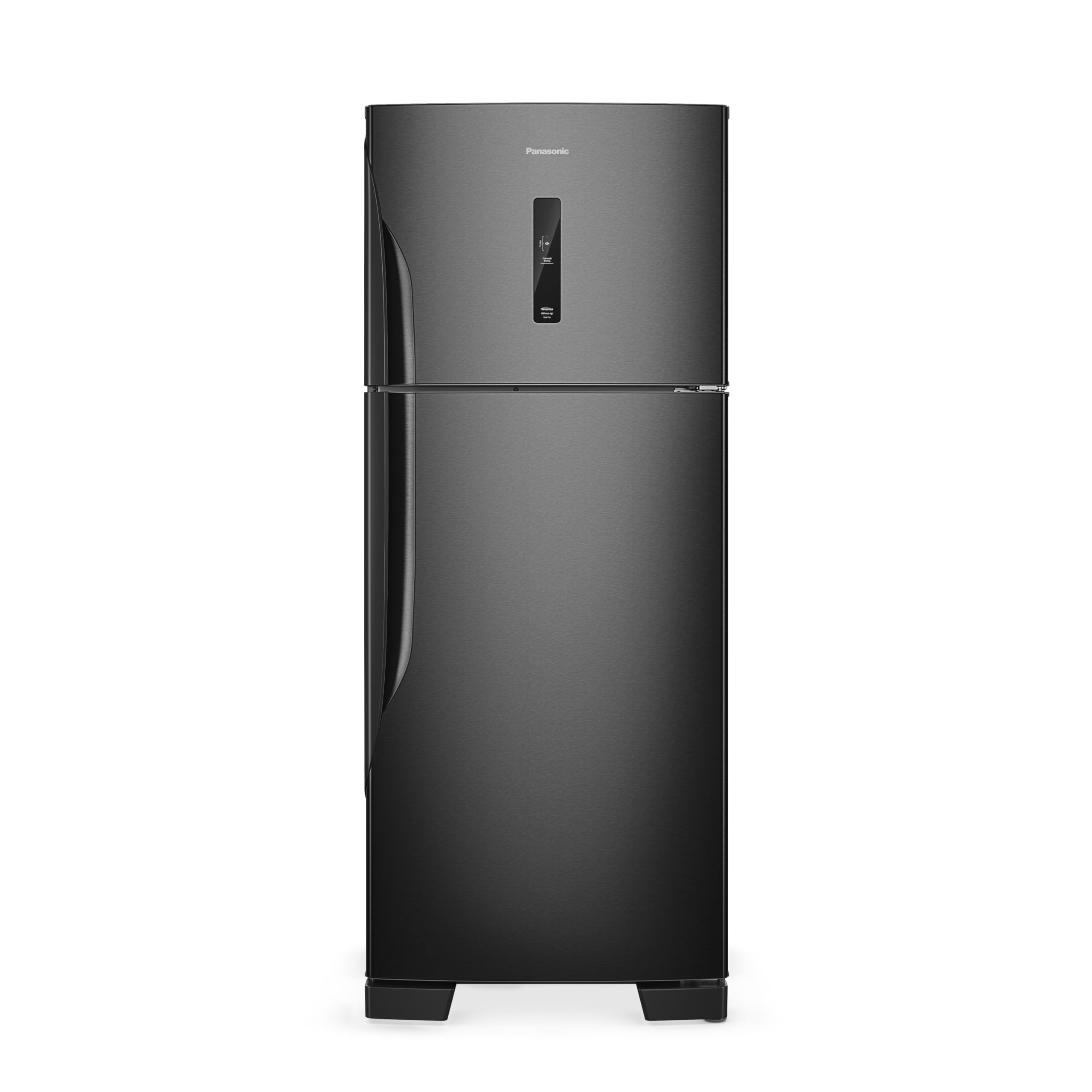 Geladeira Ideal+ Panasonic BT58 Frost Free Inverter 446L Black Inox Look - NR-BT58PV3BA 127V