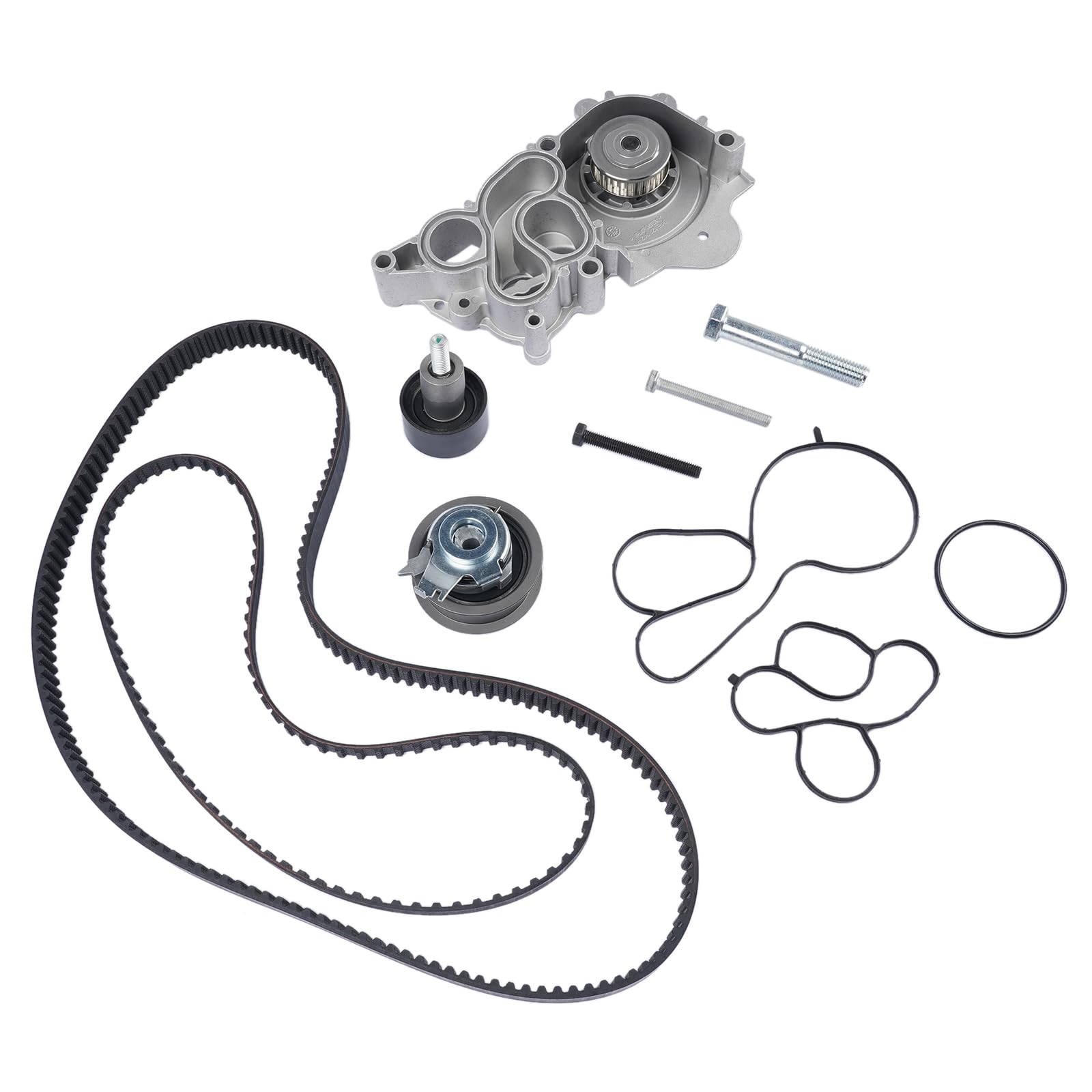 Juego de correas de distribución para bomba de agua compatible con A4 Q3 Le0n Ibi-za 0ctavia G0lf Bee-tle 1.4 TSi CT1167WP2PRO 1987946958