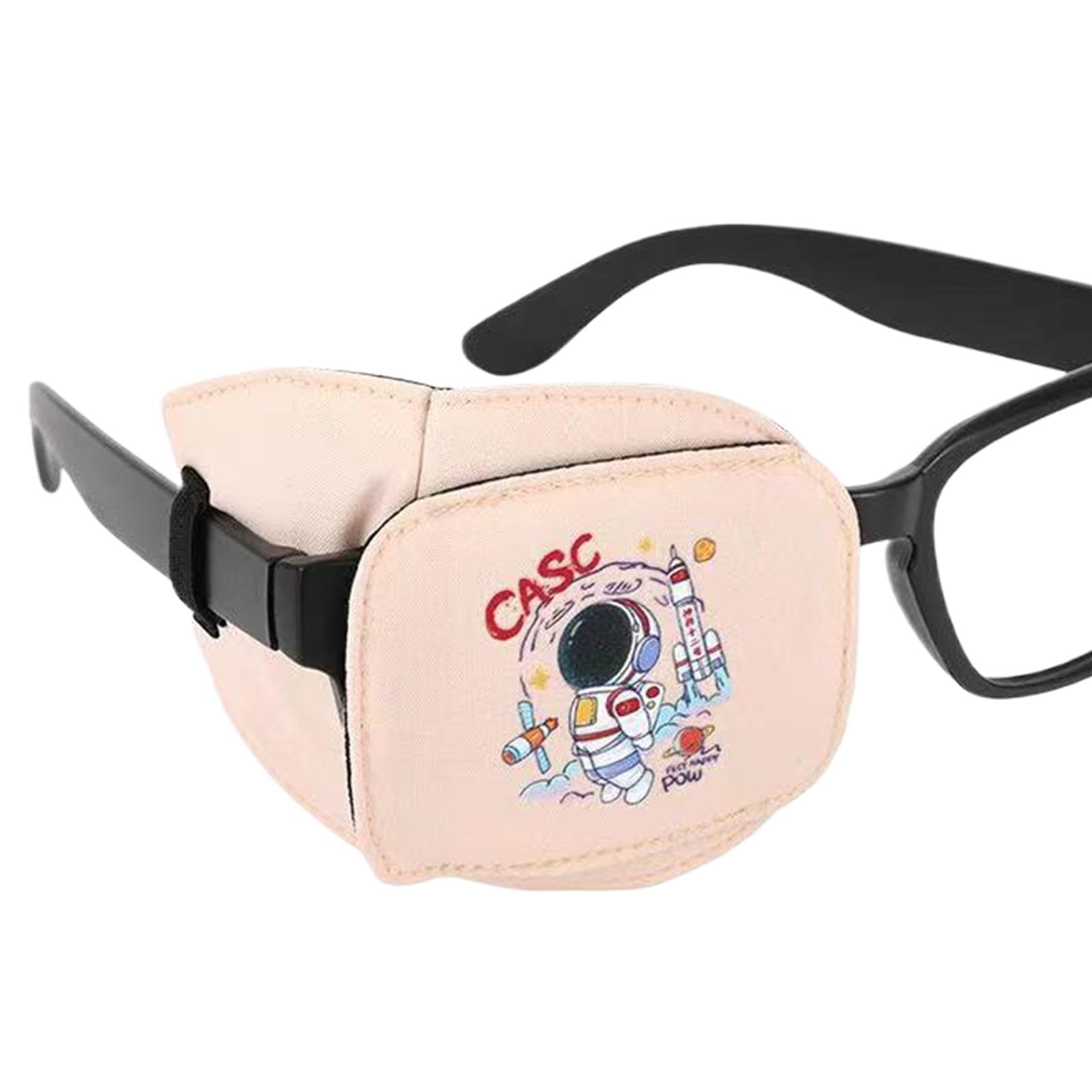 Glasses Eye Patch, Shading Soft Cotton Eye Patch, Multifunctional Glasses Patch, Soft Eye Patch, Children Glasses Eyepatch, Easy To Use, Portable for Boys Girls Kids Children