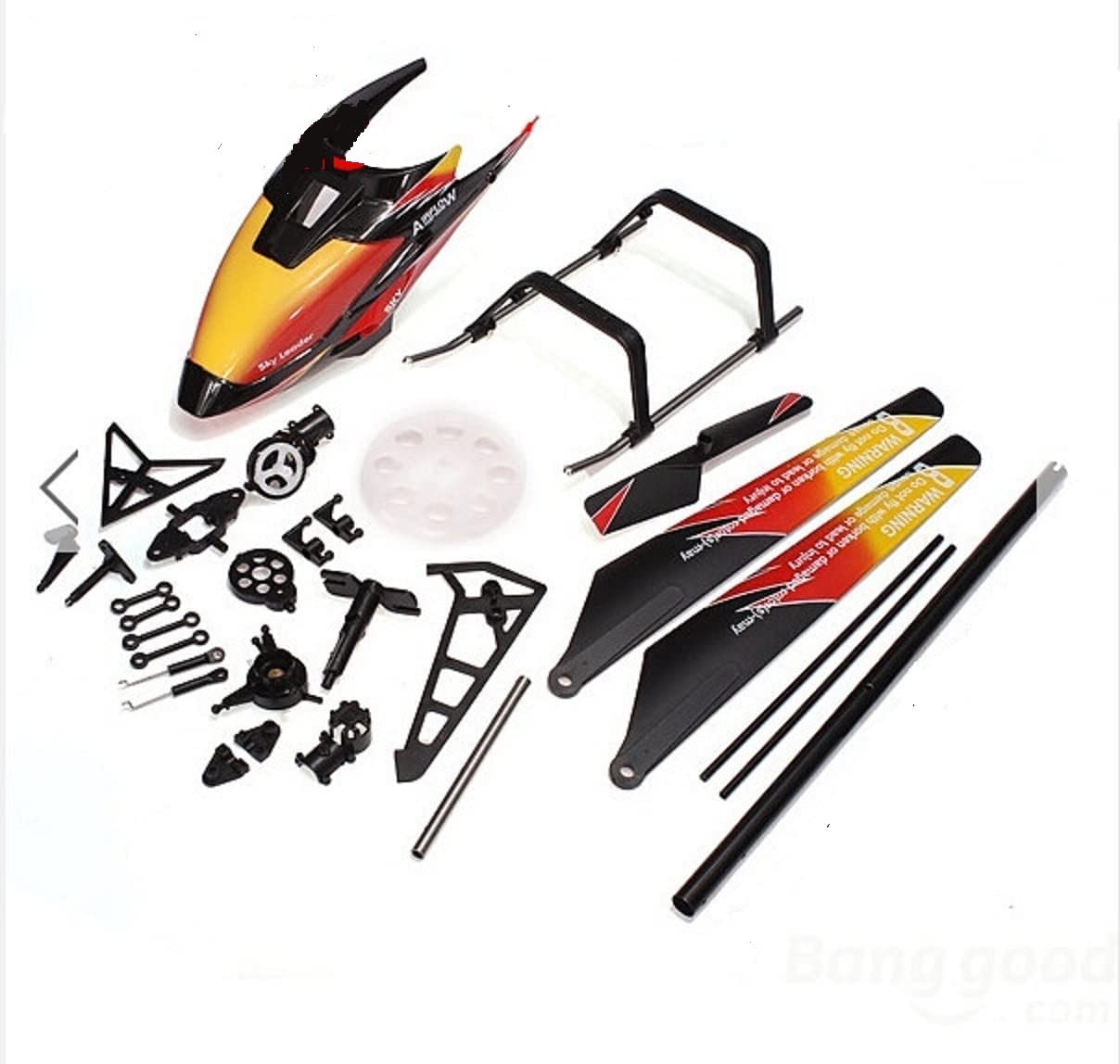 Crash Set, części zamienne do RC Helikoper WL V913, Amewi Buzzard XL Pro, Simulus GH720, MT400