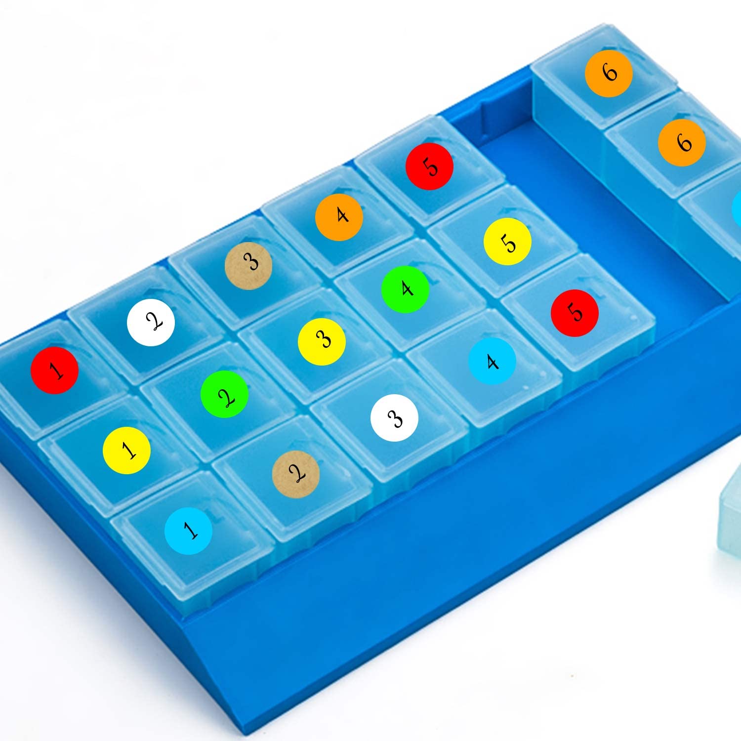 2000 PCS 0.5 Inch Color Coding Labels Circle Dot Stickers,Can Writing For Office,Student Classroom And Other Scenarios (1 ROLL, White - View #12