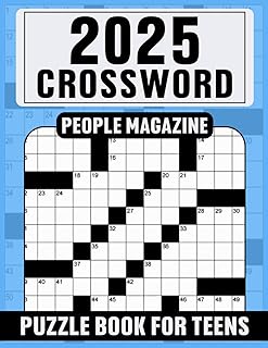 2025 People Magazine Crossword Puzzle Book For Teens: Puzzles Designed for Fans of Celebrity Gossip